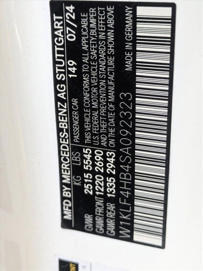 2025 Mercedes-Benz E-Class E 350 4MATIC® Sedan