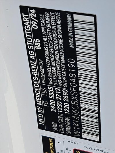 2025 Mercedes-Benz CLE AMG® CLE 53 4MATIC®+ Coupe