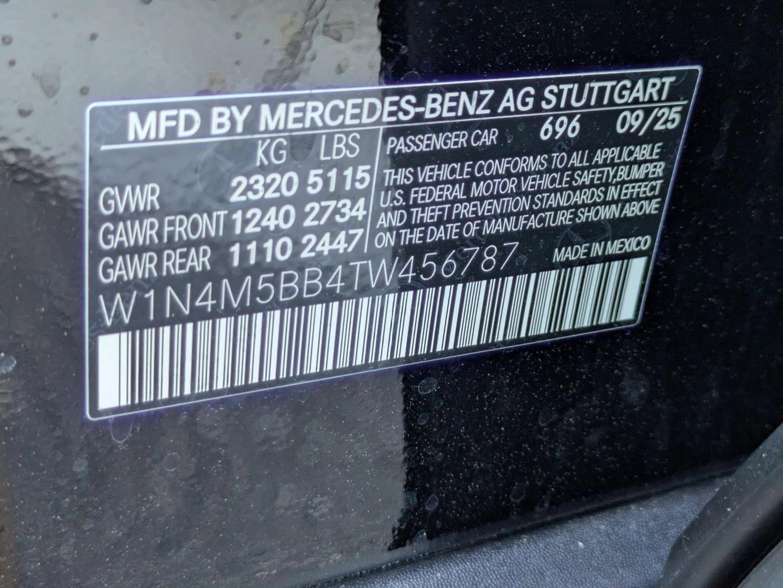 2026 Mercedes-Benz GLB AMG® GLB 35 4MATIC® SUV