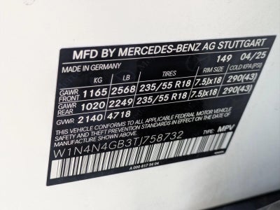 2026 Mercedes-Benz GLA GLA 250 SUV