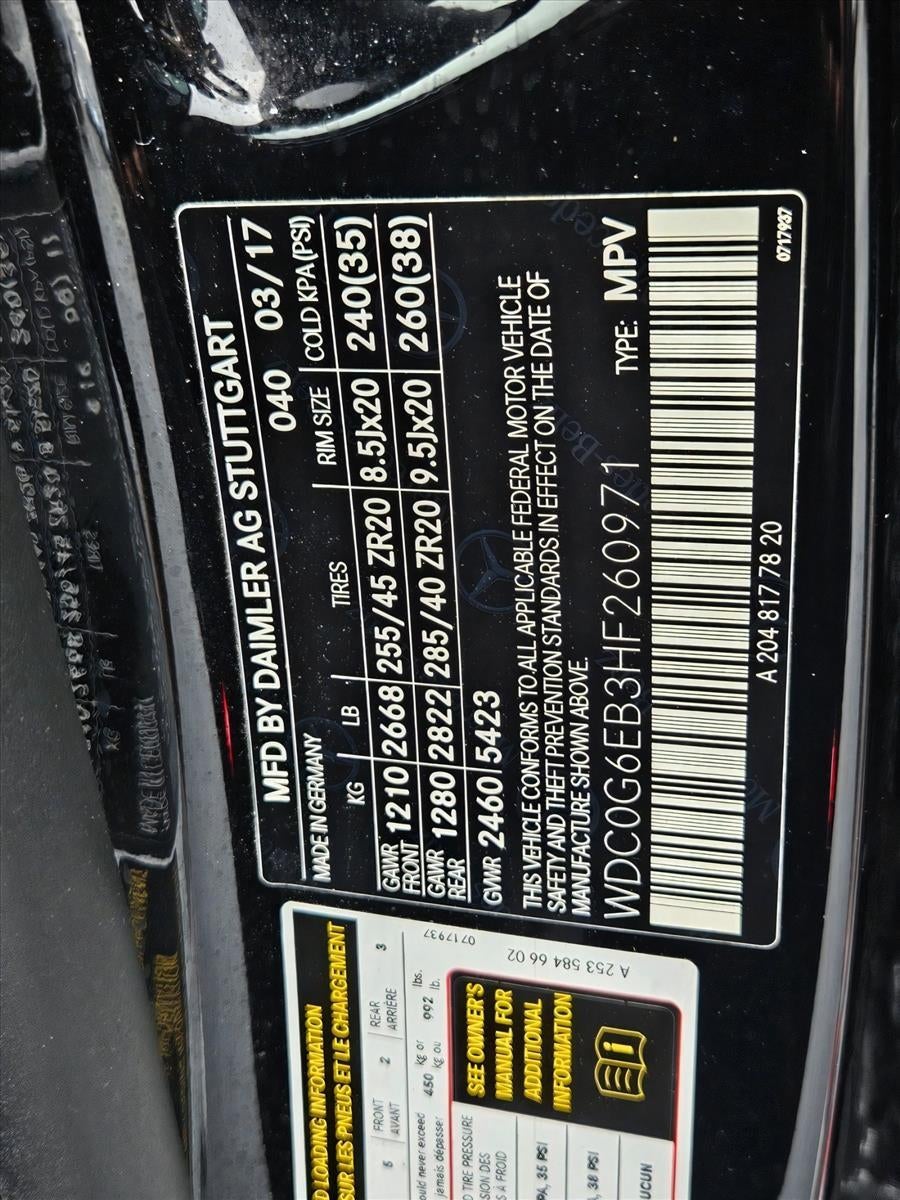 2017 Mercedes-Benz GLC AMG® GLC 43 4MATIC® SUV