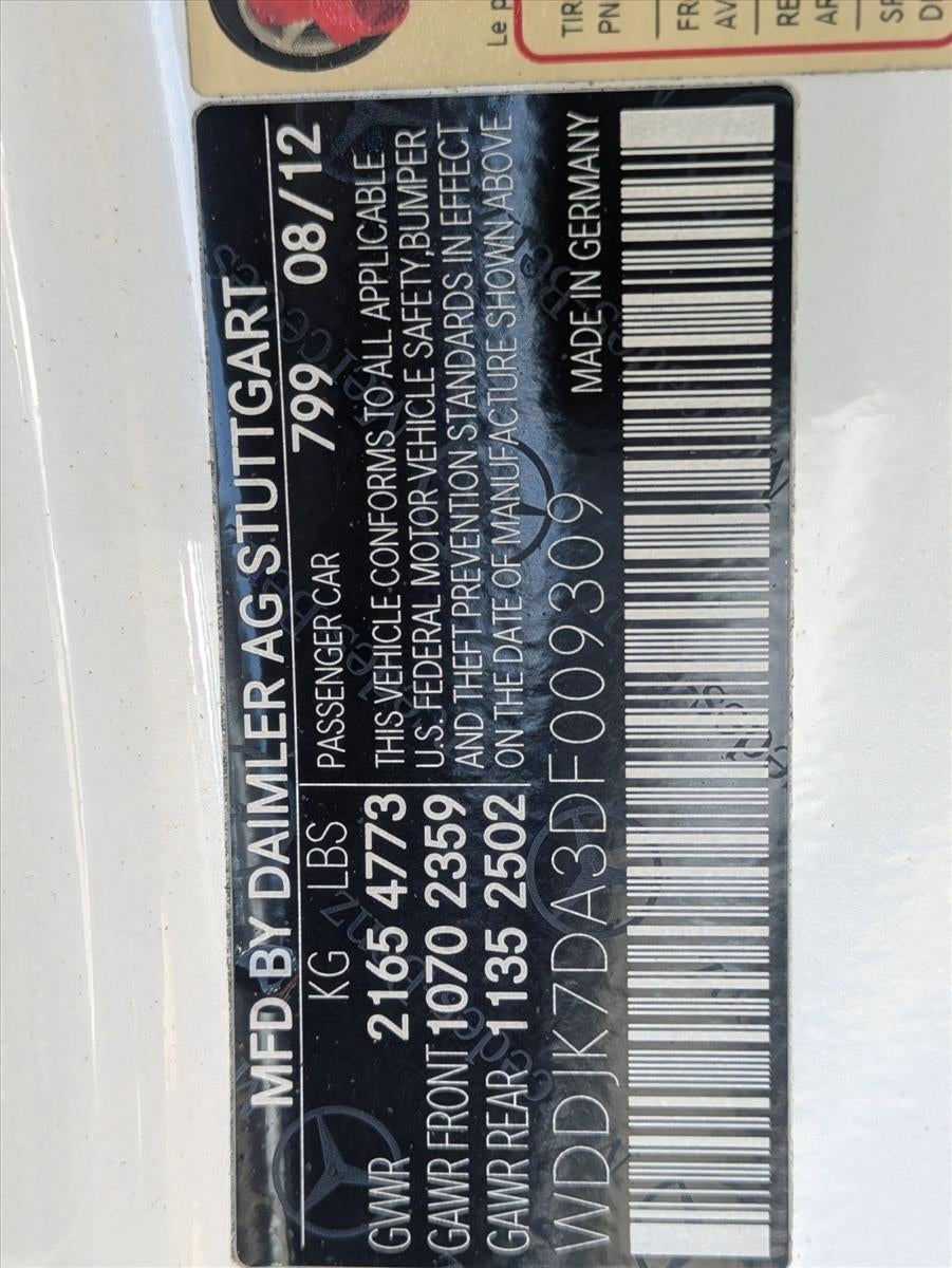 2013 Mercedes-Benz SL-Class SL 550