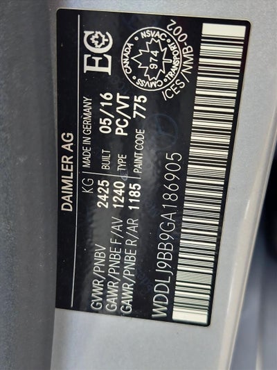 2016 Mercedes-Benz CLS CLS 550 4MATIC® Coupe