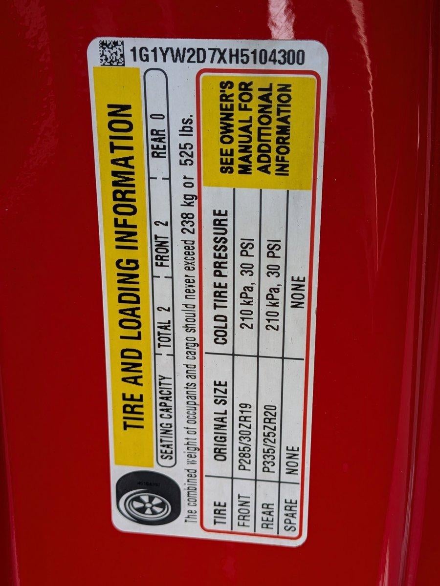 2017 Chevrolet Corvette Grand Sport Coupe 1LT