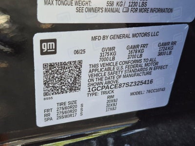 2025 Chevrolet Silverado 1500 Crew Cab Standard Box 2-Wheel Drive LT