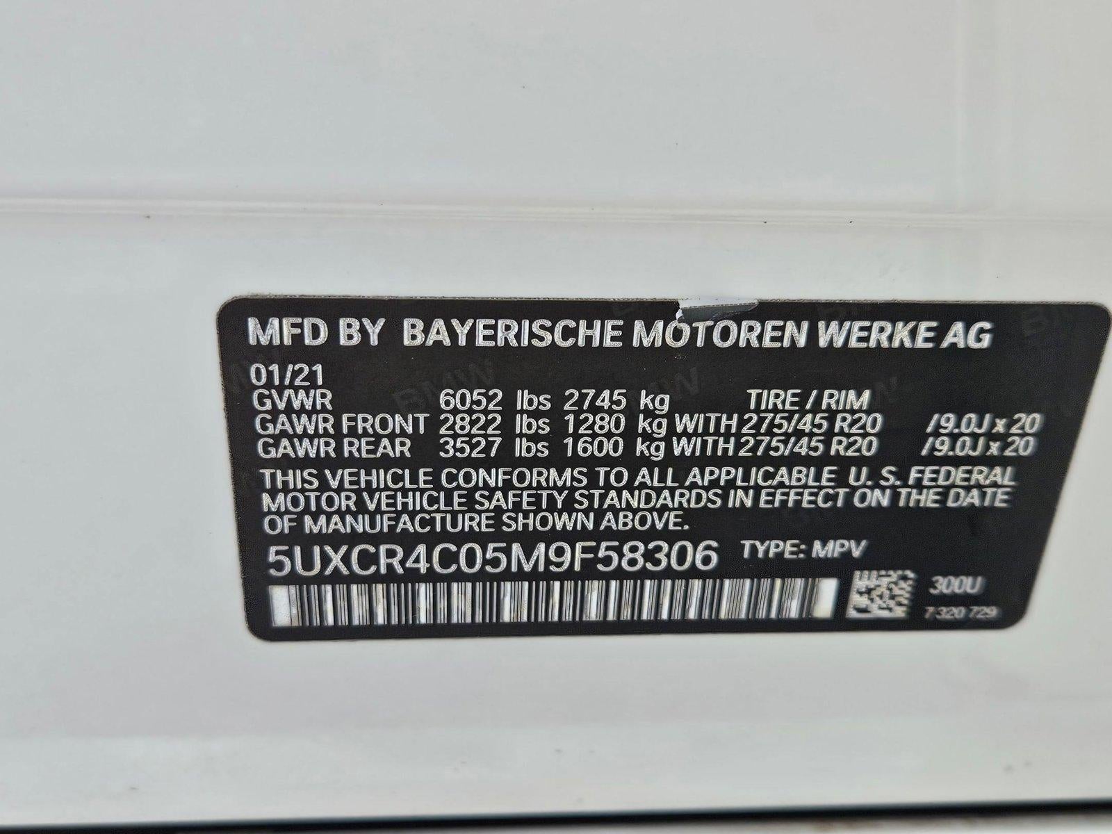 2021 BMW X5 sDrive40i Sports Activity Vehicle