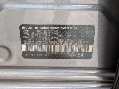 2020 Mitsubishi Outlander ES FWD