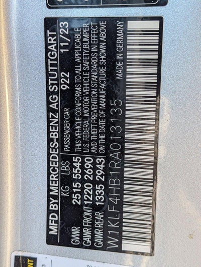 2024 Mercedes-Benz E-Class E 350 4MATIC® Sedan