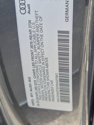 2024 Audi S5 Cabriolet Premium Plus 3.0 TFSI quattro