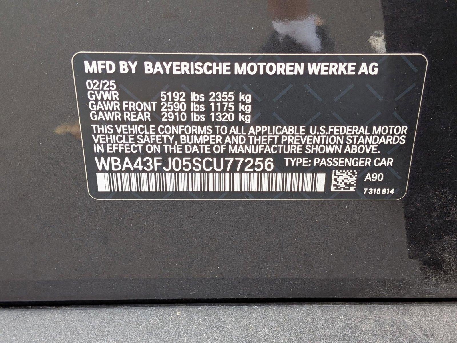 2025 BMW 530i Sedan