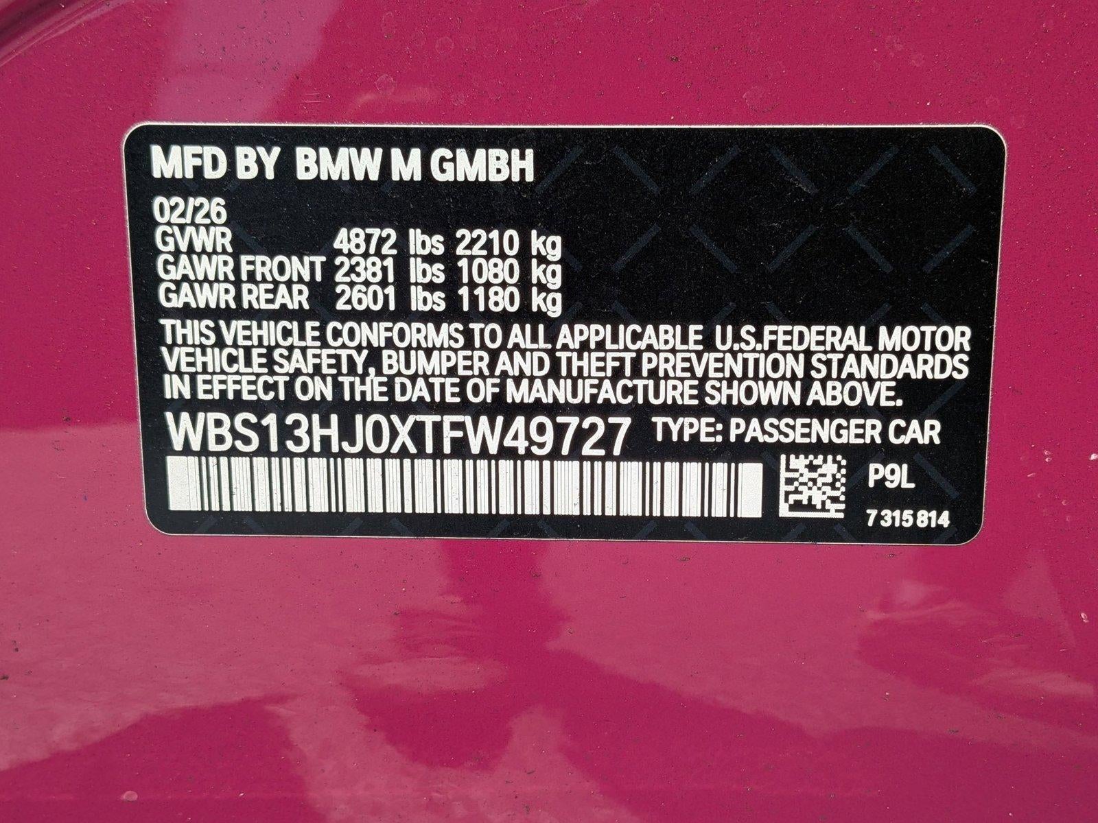 2026 BMW M3 M3 Sedan