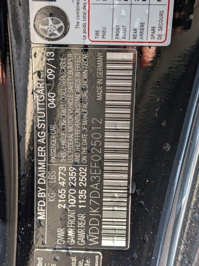 2014 Mercedes-Benz SL-Class SL 550