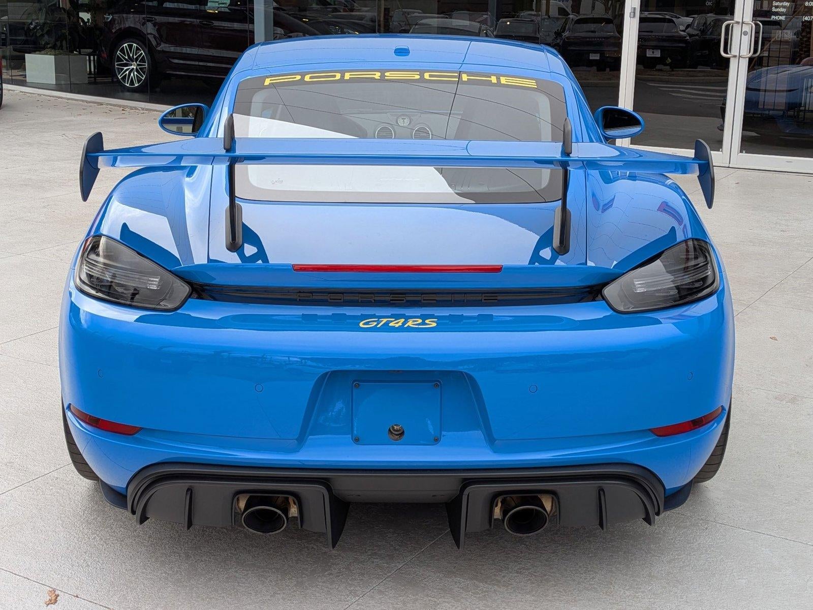 2025 Porsche 718 Cayman GT4 RS Coupe