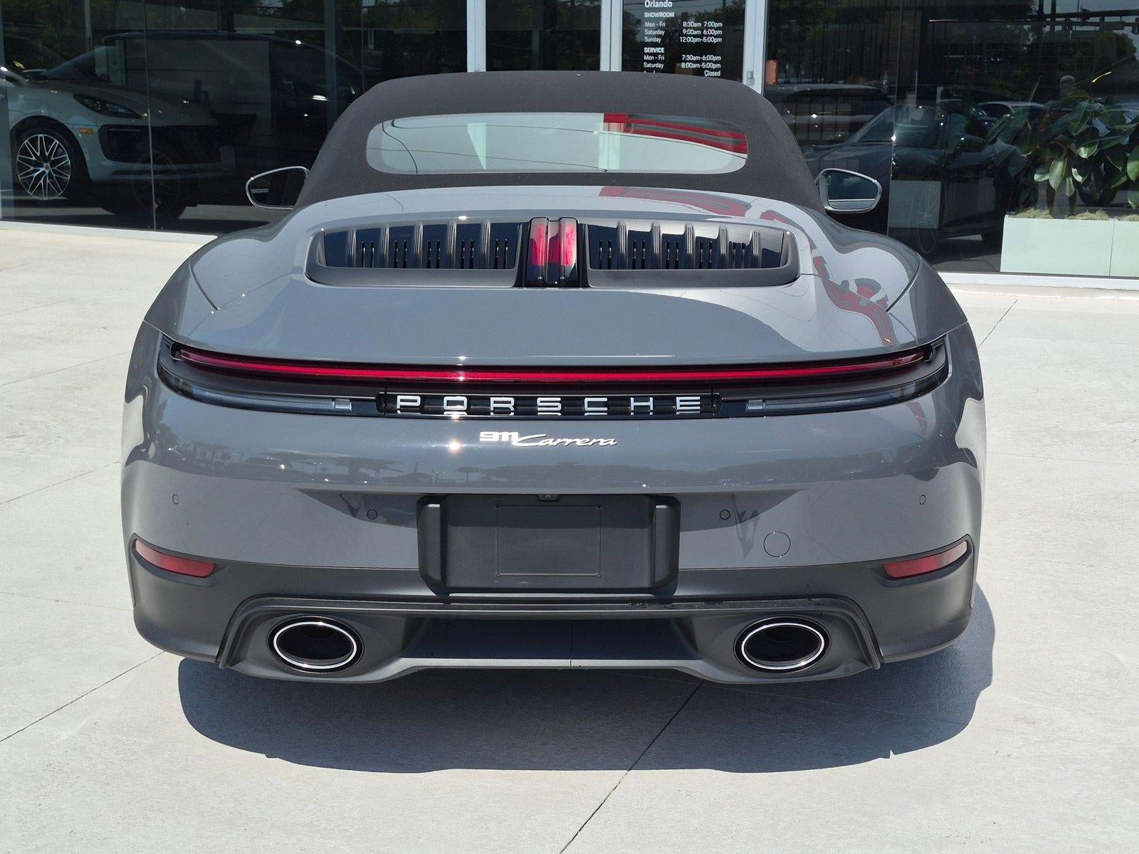 2025 Porsche 911 Carrera Cabriolet