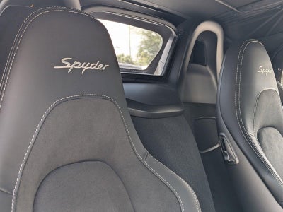 2023 Porsche 718 Spyder Roadster
