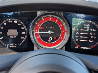 2022 Porsche 911 Turbo Cabriolet