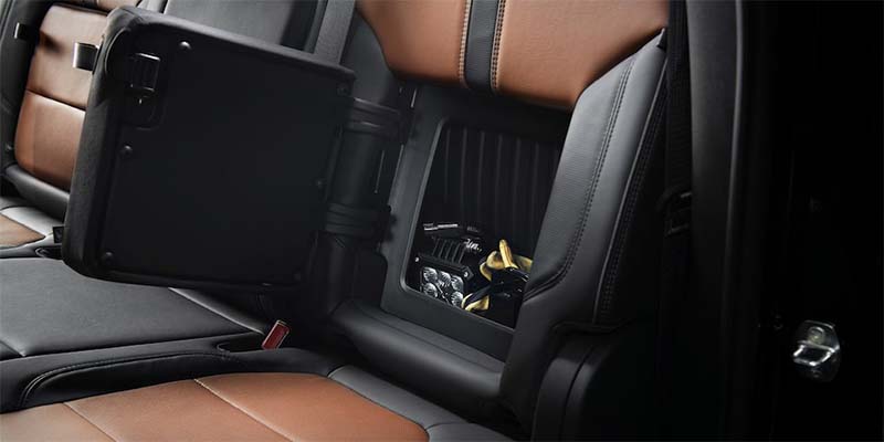 2023 Chevrolet Silverado 2500 HD storage