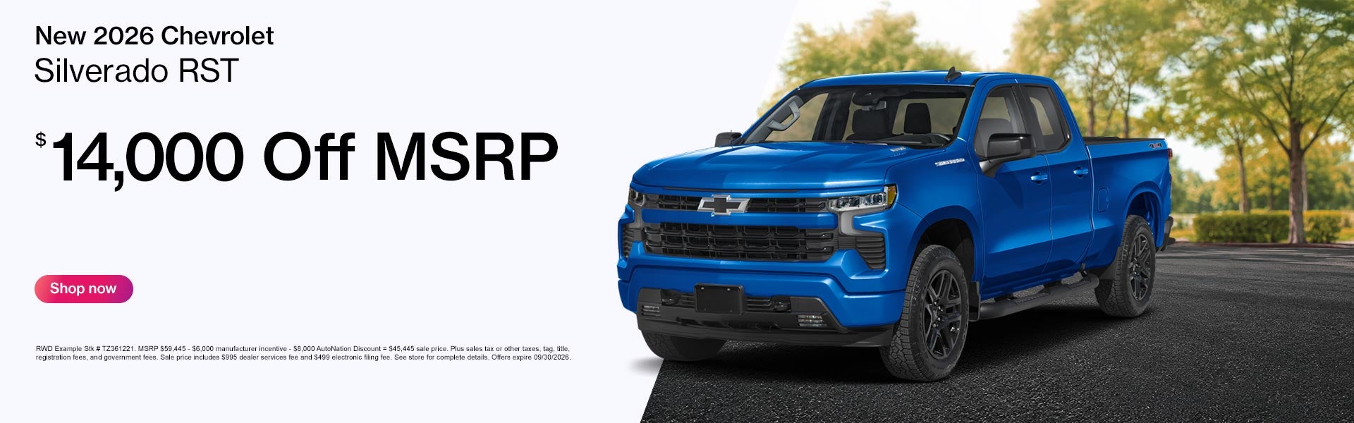 New 2026 Chevrolet Silverado 