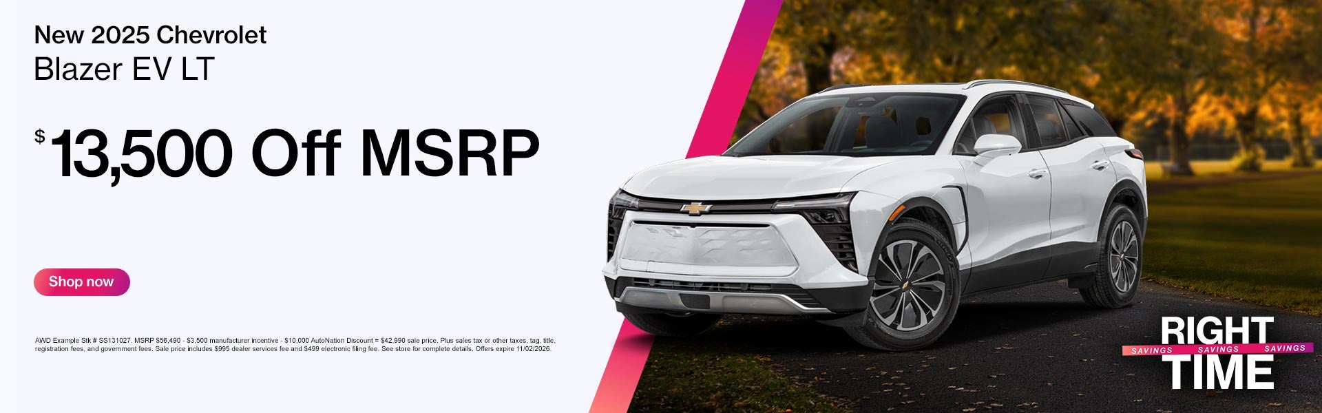 New 2026 Chevrolet Blazer EV