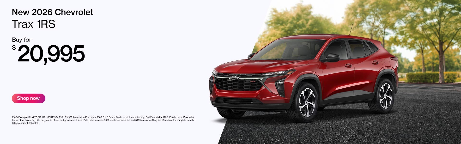 New 2026 Chevrolet Trax