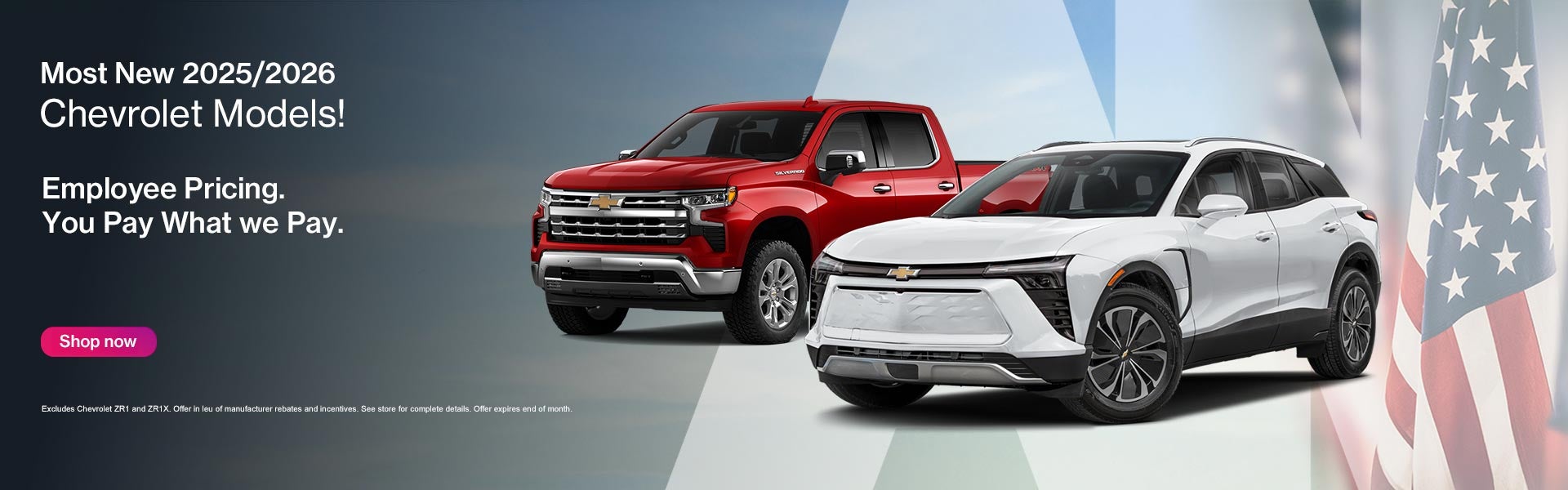 Most New 25/26 Chevrolet Models
